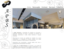 Tablet Screenshot of apbsinteriores.com